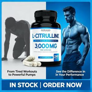 Dorado L-Citrulline Capsules | Max 3000mg | Boost Pump & Workout Endurance