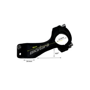 BKstars 31.8mm Bicycle Handlebar Bike Handle Bar MTB Handlebars Aluminum Alloy Riser Bar