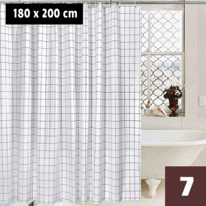 Shower Curtain PEVA Waterproof Shower Curtain Bathroom Partition Curtain Bathroom Decoration Accessories 180 x 200/180cm