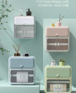 Hộp Giấy Vệ Sinh Dán Tường ALIX Chống Nước Có Ngăn Kéo Để Đồ Tiện Dụng