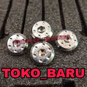 4 buah baut piringan cakram original probolt crome