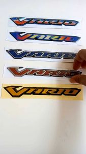 STIKER EMBLEM VARIO TIMBUL SEPASANG KUALITAS TERBAIK