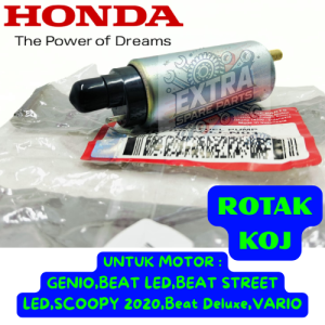 ROTAK/DINAMO KOJ ASLI ORIGINAL AHM HONDA GENIO/BEAT-STREET LED/SCOOPY2020 INJEKSI FUEL PUMP ORIGINAL