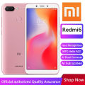 Xiaomi Redmi 6 smartphone 4GB 64GB Global ROM IN STOCK used phone refurbished -Fingerprint Unlock-AI Camera-Global ROM-TikTok-cellphone big sale Mobiles Cellphone Redmi Phone  cell phone on sale original. 