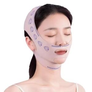 Huilin. V-Line Face Shaper Face Slimming Bandage Facial Massage Strap Chin Cheek Lift Up Belt Lifting Mask Skin Care Women Beauty Tools