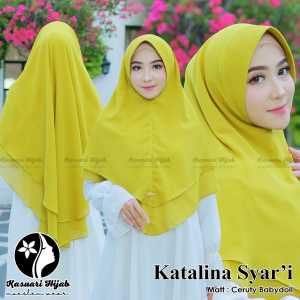 KATALINE SYARI - CERRUTY BABYDOLL - KASUARI HIJAB STYLE #HIJAB INSTAN#KERUDUNG#MUSLIM#JILBAB