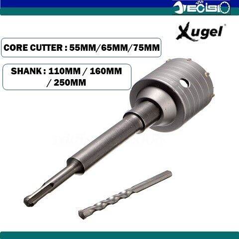 CONCRETE CARBIDE STEEL DRILL BIT WALL SDS PLUS HOLE SAW CORE CUTTER AND ...