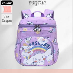 🎀【ขายร้อนในสต็อก】🎀ใหม่กระเป๋านักเรียนเด็กอนุบาลน่ารักการ์ตูนลำลองกลางแจ้งมัลติฟังก์ชั่นสะพายหลัง