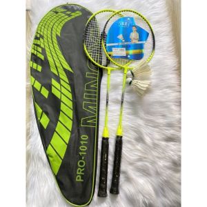 Cặp 2 vợt cầu lông GIÁ RẺ + TẶNG 2 trái cầu + KÈM túi đựng vợt CAO CẤP