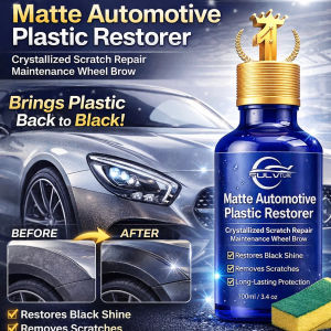 Durable Car Plastic Restorer Popular Plastic Trim Renewer Restores Faded Plastic UV Protection Automotive Care Solution