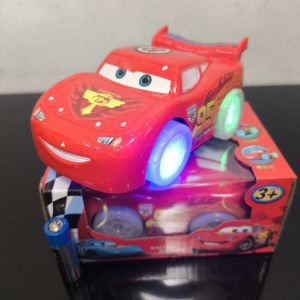 HTAF Cars Red Lightning Mcqueen inspired toy car with glowing wheels 95 Racing toy for kids Toys