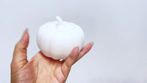 Storage Box Silicone Resin Mold with Lid Pumpkin Jar Epoxy Casting Molds for Jewelry Pendant Necklace Ornament Holder