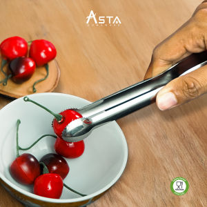 Asta Capitan Makanan Tahan Panas Jepitan Food Grade Stainless Steel 18 cm