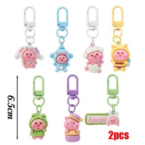 Cartoon Loopy Keychain Cute Little beaver Keyring Backpack Pendant Couple Keychain Friendship Gifts Birthday Gifts