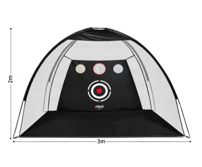 Golf Manila Indoor Outdoor Golf Tent Practice Hitting Net Portable Training Tent for Practice Swing 2M/3M