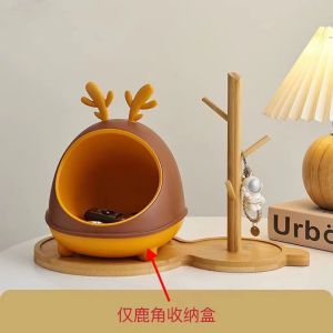 Creative foyer storage ornaments simple style deer antlers storage ball home foyer living room decoration housewarming and warm living gifts