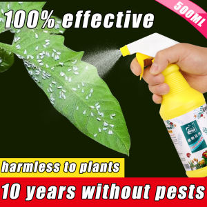 Plant organic insecticide 500ML (does not harm plants. Green organic ingredients) insecticide for vegetables pesticides for plants Organic Insecticide Pesticide Pest Control