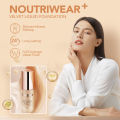 YOU 24H NoutriWear+ Velvet Liquid Foundation SPF Alas Bedak Perawatan Wajah Tahan Lama 24 Jam Full Coverage Kosmetik. 
