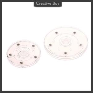 [Creative] Bàn xoay Acrylic trong suốt 360 xoay hiển thị đứng Vòng cơ sở lười biếng đồ trang sức trang trí nội thất xoay tấm đồ nội thất phần cứng