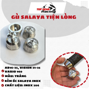 Gù Tay Lái Air blade Vision Vario 160 Tiện Lòng Salaya Kèm 2 Ốc Salaya Gắn Như Zin