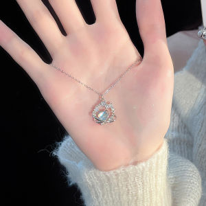 AE Original design cosmic planet necklace for women stylish and trendy with influencers suitable for commuting stainless steel collarbone chain new trendy model