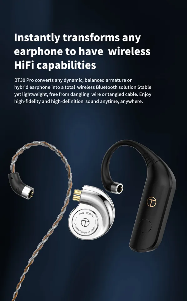 TRN BT30 Pro Qualcomm QCC3040 Chipset True Wireless Earhook
