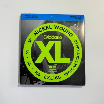 สายเบส 4 สาย ยี่ห้อ DADDARIO (เบอรฺ์ 045-105) Electric Bass รุ่น EXL165