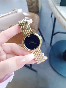 Đồng Hồ Nam Nữ Cặp Đôi MOVA 1073/1074 2 Kim Dây Thép Kính Sapphire Size 28mm 38mm Chuẩn Máy Quartz Nhật