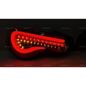 Toyota 86 GT86 Subaru BRZ Led Tail Lamp Bar Carbon Base Valenti Japan