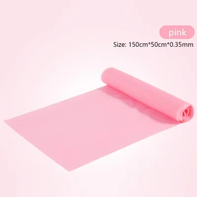 1500*150*0.35mm Tension Band Gym Equipment Resistance Bands Exercise Loops Latex Workout Bands Elastic Yoga Band Tension Ring Tension Band 瑜伽弹力带