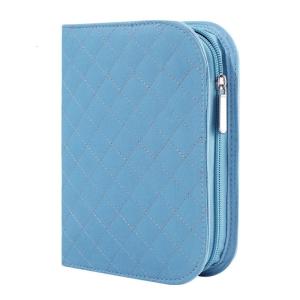 Empty Crochet Hook Case with Multiple Elastic Slot Knitting Storage Bag Portable Sewing Supplies Organiser