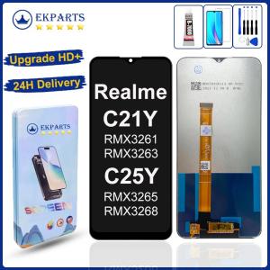 LCD For OPPO Realme C21Y C25Y RMX3261 RMX3263 RMX3265 RMX3268 Display Touch Screen Digitizer Assembly Replacement+Tools