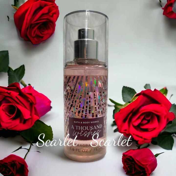 BATH and BODY WORKS -TRAVEL SIZE Thousand Wishes