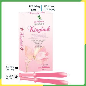 Gel phụ khoa King Luub bcalivinghcm mỗi 3ml gel có chứa 3 tỷ bào tử lợi khuẩn Bacillus