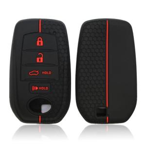 4 Button Remote Control Silicone Key Cover Protection For Car Keys