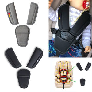 Car Child Safety for Seat Belt Shoulder Protector Baby Stroller with Basket for Protection Crotch Seats Belts Cover for Kid Infant