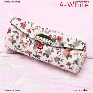xingwendanp Lipstick Case Retro Embroidered Holder Flower Design With Mirror Packaging Box