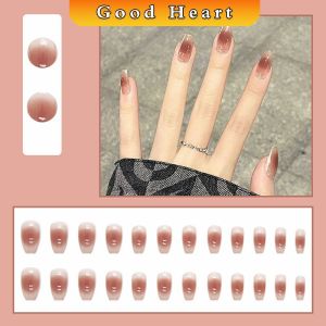 J.D. เล็บปลอม พลอยเทียม 3D พร้อมหินฝังเพชรเทียม และกาว DIY Nail Kits