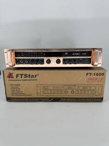 FT STAR Professional High-end Power Ampilfier With FM/USB/SD/BT Player - 1800Watts PMPO(FT-1800)