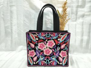 Tas Kecil Wanita / Tote bag Thailand / Totebag Wanita Resleting / Tas Bordir terbaru