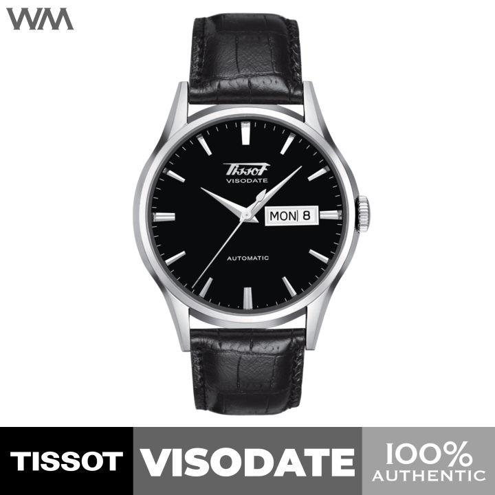 Tissot Heritage Visodate Black Dial Automatic Watch T019.430.16