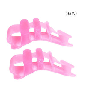 YUOO 1Pair Gel Toe Separators Hammer Toe Straightener Spacer Overlapping Toe Corrector Alignment Relieve Bunion Pain