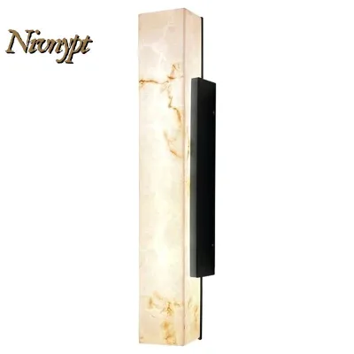 [LAWY]For Indoor Room Decoration High-End Marble Outdoor Waterproof Wall Lamp Bedside Lamp Bedroom Corridor Lighting Fixture