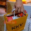 Paper bag kado KKV Small 2 sisi storage bag. 