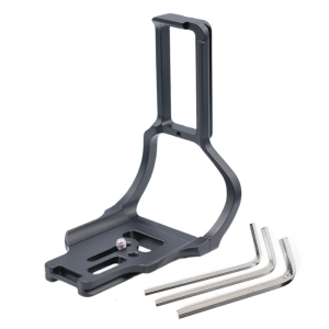 Adjustable Screw Position Quick Release Plate For D850 Split Grip Arca Compatible Anti Drop Aluminum Alloy Mount