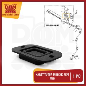 Karet Tutup Minyak Rem Mio (PSP) Rubber Seat Seal Sil Siel Oil Master Rem Rim Brake Atas Yamaha Mio