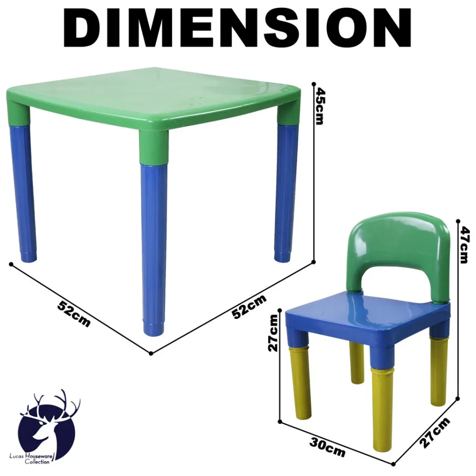 KIDS STUDY TABLE WITH CHAIRS KIDS TABLE AND CHAIR SET KIDDIE TABLE