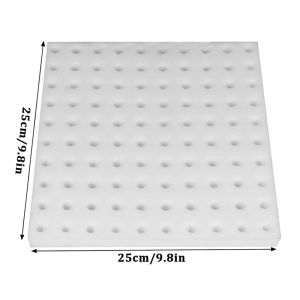 500PCS Hydroponic Sponges Gardening Tool Square Soilless Cultivation Plant Seedling Greenhouse Sponge Vegetable Bud Growth