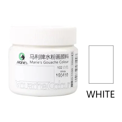 Màu Gouache Maries - Lọ 100ml - Màu Wat Màu Bột Pha Sẵn