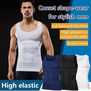 shapewear melangsingkan badan keselesaan rompi kot lelaki memudaratkan badan pungsprayg terangkat